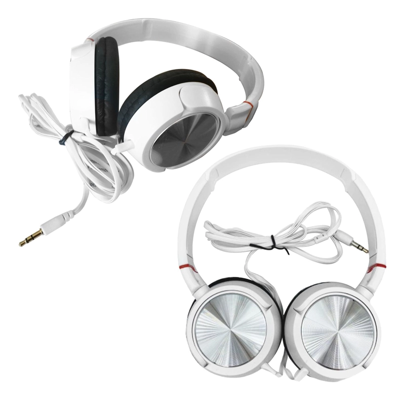 AUDÍFONOS IMPORTCLICK TEC.20 PLUS EXTRA BASS BLANCO CABLE - 3