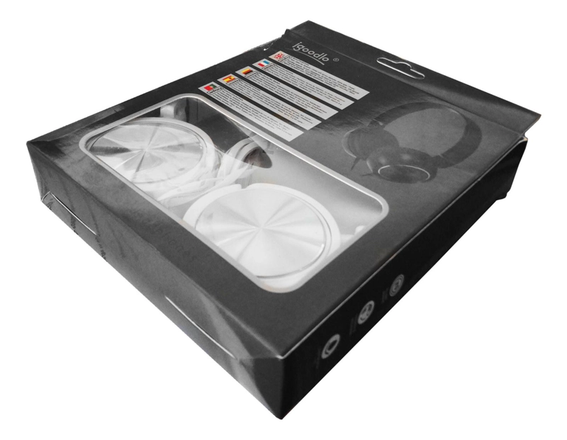AUDÍFONOS IMPORTCLICK TEC.20 PLUS EXTRA BASS BLANCO CABLE - 4