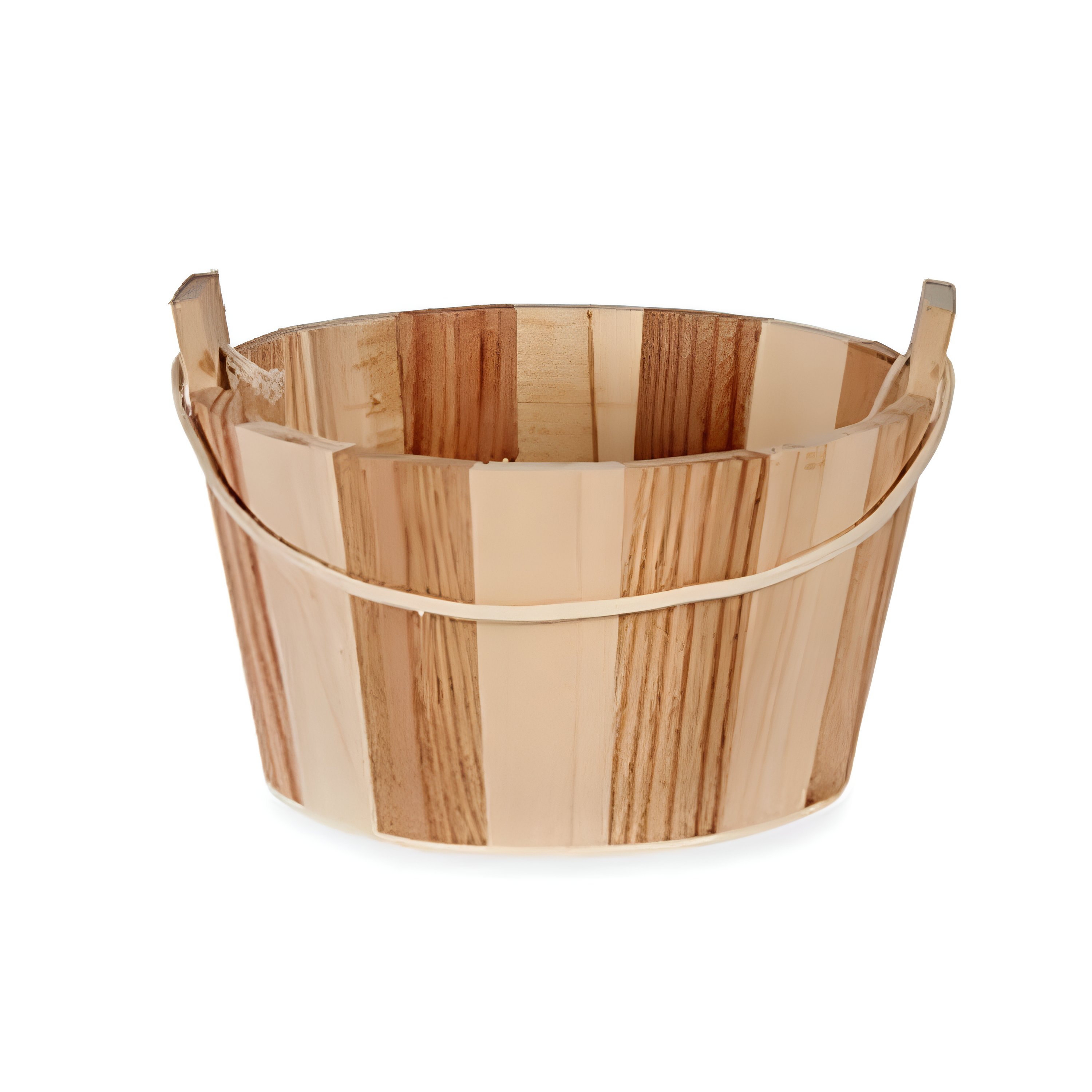 CANASTO IMPORTCLICK SAL02 MADERA BELLEZA CUIDADO PERSONAL - 4