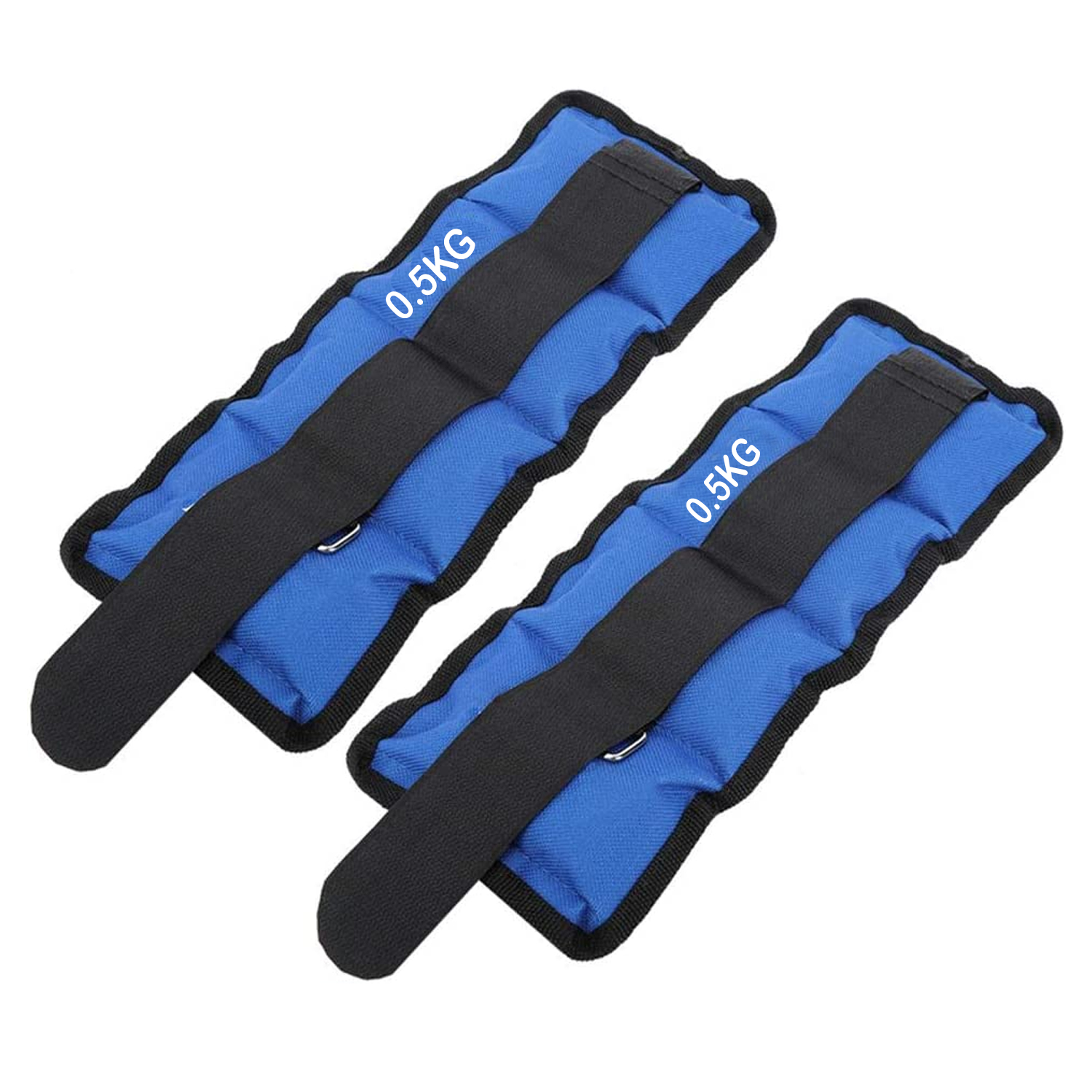 PESAS DEPORTIVAS IMPORTCLICK DEP.19 1 KG TOBILLOS MUÑECA AZUL - 2