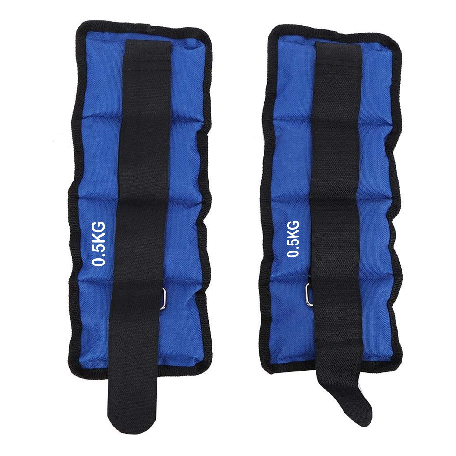 PESAS DEPORTIVAS IMPORTCLICK DEP.19 1 KG TOBILLOS MUÑECA AZUL - 4