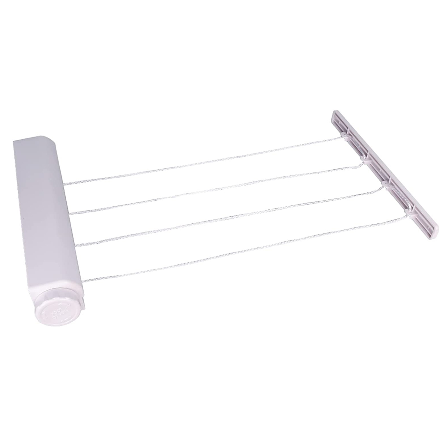 TENDEDERO COLGADOR DE ROPA 4 CUERDAS HOGAR GRIS - 2