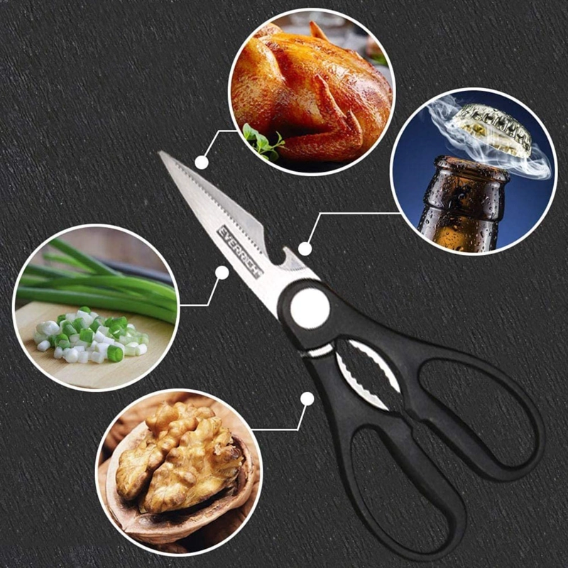 SET CUCHILLO ACERO INOXIDABLE 6 PIEZAS ANTIBACTERIAL NEGRO - 7