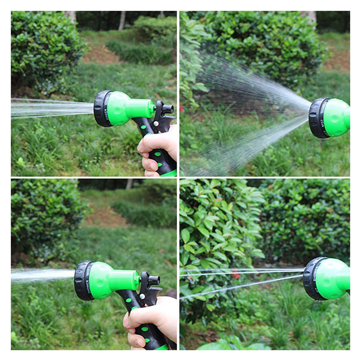 MANGUERA IMPORTCLICK HOG.33 REFORZADA RETRÁCTIL 30 MTS JARDÍN VERDE - 6