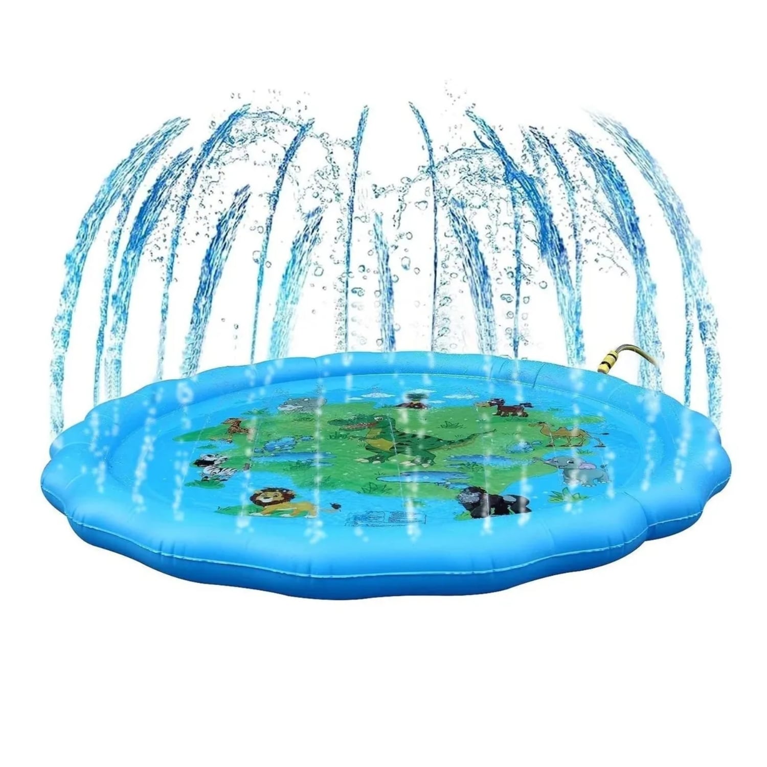 PISCINA IMPORTCLICK ALFOMBRA INFANTIL REGADERA AGUA 150 CM AZUL - 2