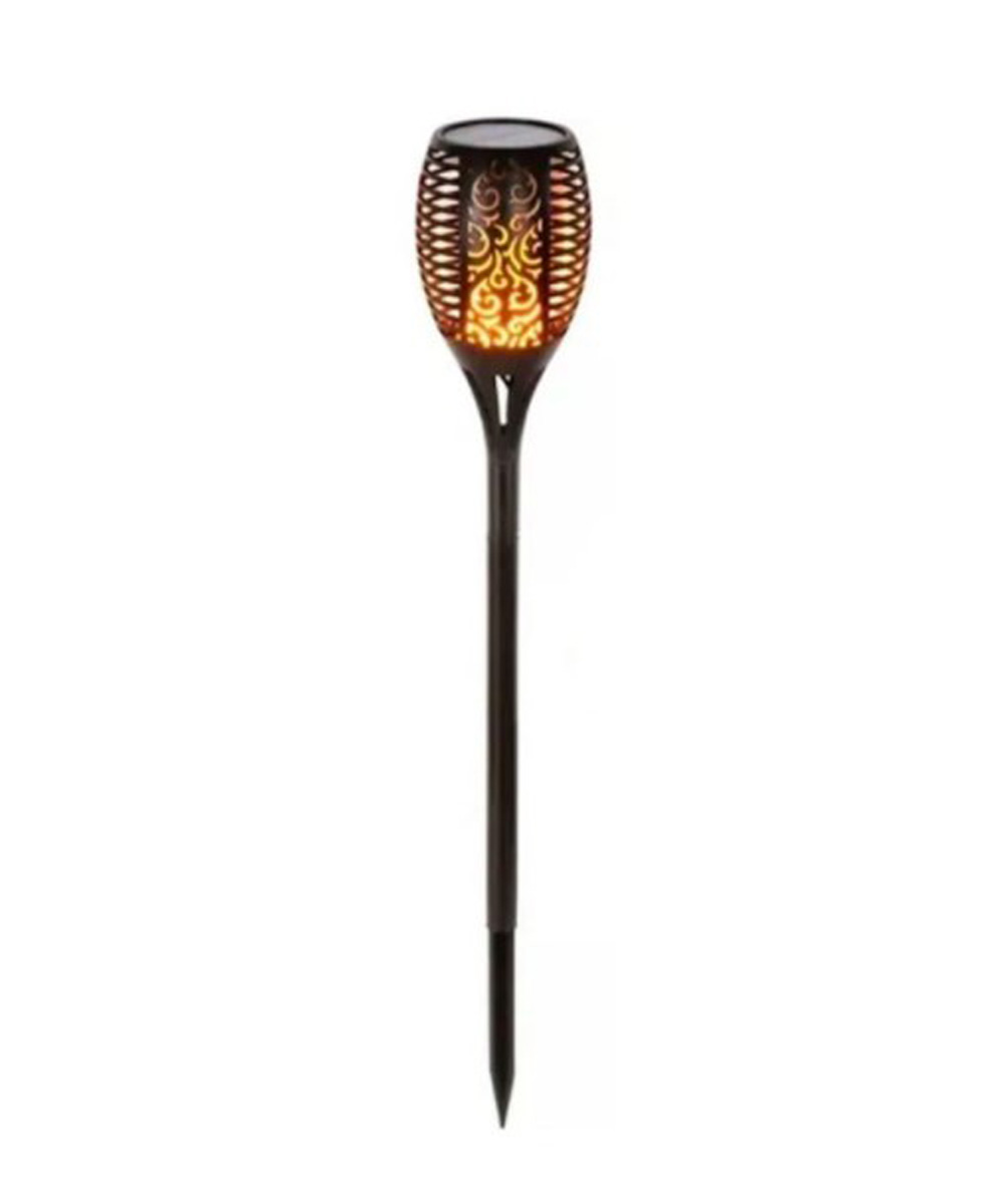 ESTACA LED SOLAR DECORACIÓN JARDÍN EXTERIOR 50 CM - 1