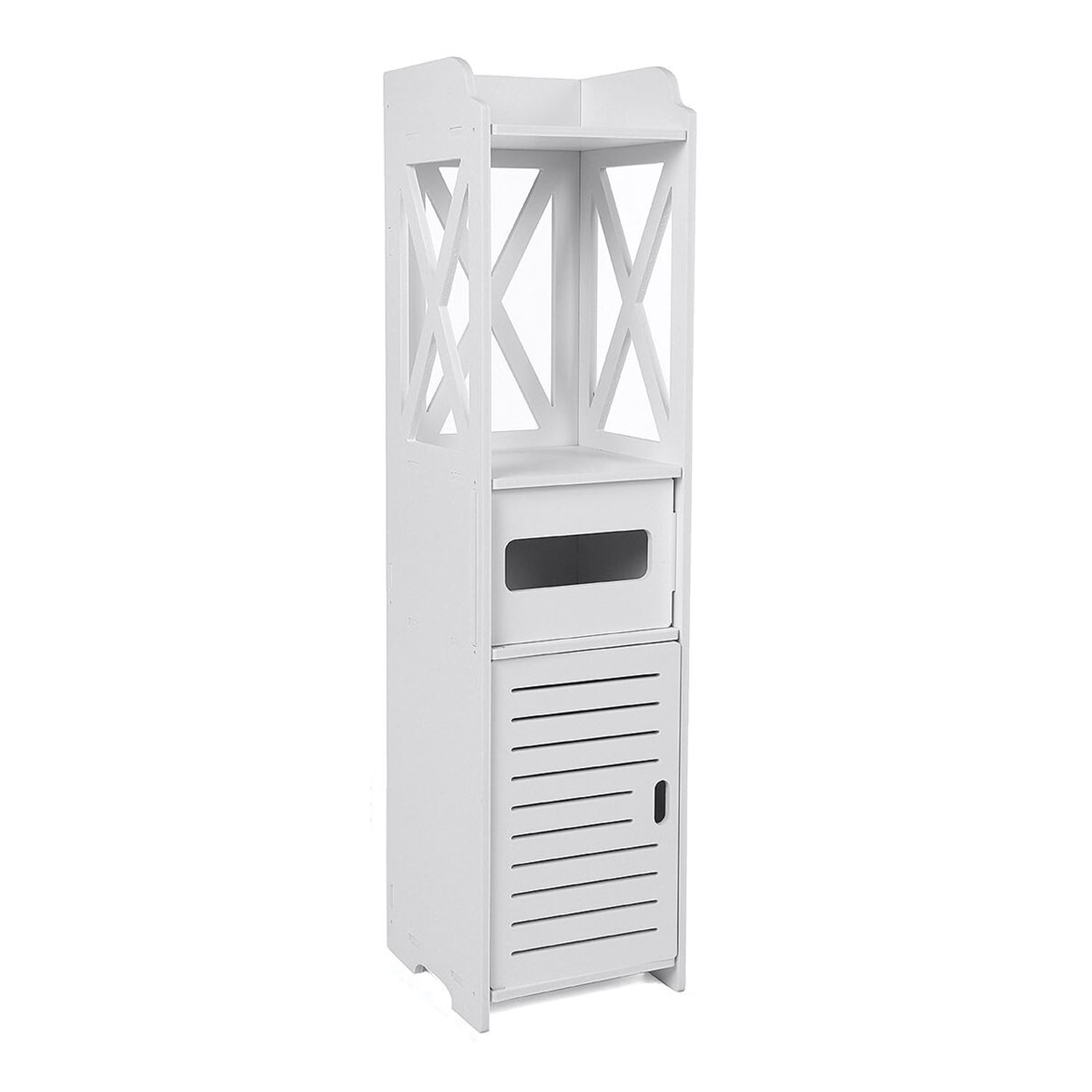 ESTANTE IMPORTCLICK HOG.44 BLANCO BAÑO ORGANIZADOR MULTIUSO 80X20X18 CM - 2
