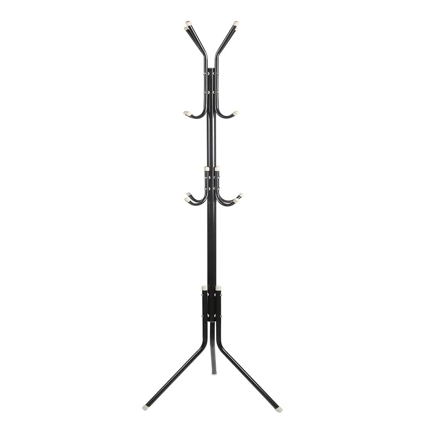 COLGADOR IMPORTCLICK HOG.45 NEGRO PERCHERO METÁLICO TRÍPODE 165CM X 42CM - 1