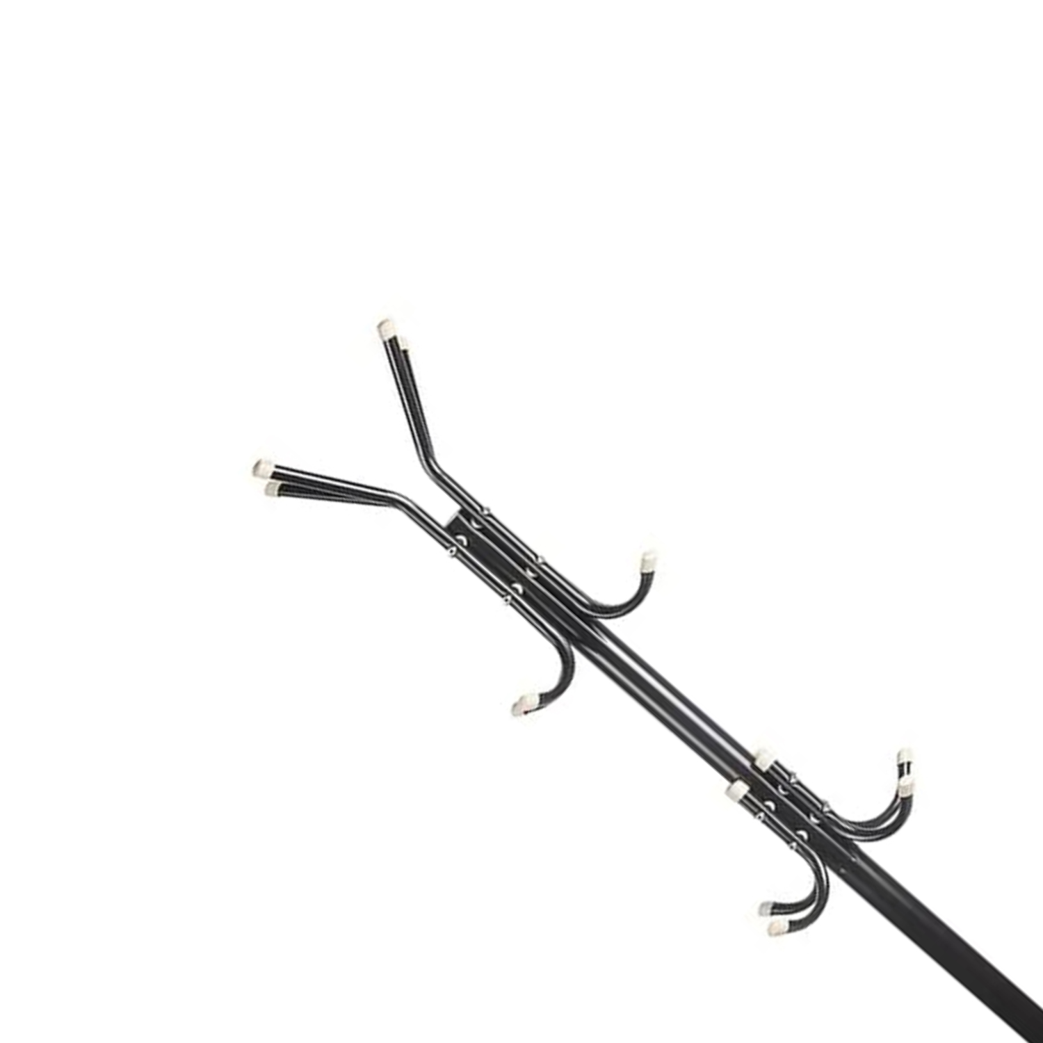 COLGADOR IMPORTCLICK HOG.45 NEGRO PERCHERO METÁLICO TRÍPODE 165CM X 42CM - 2
