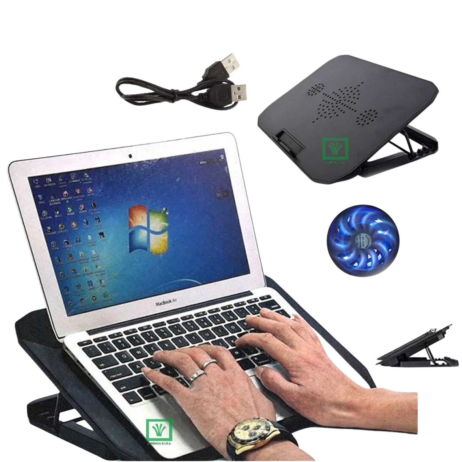 VENTILADOR ENFRIADOR PARA NOTEBOOK ESCRITORIO - 4