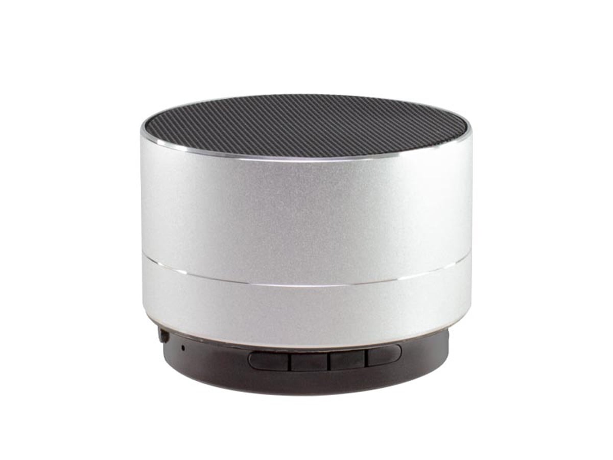 PARLANTE ALTAVOZ INALÁMBRICO RECARGABLE USB METÁLICO - 1
