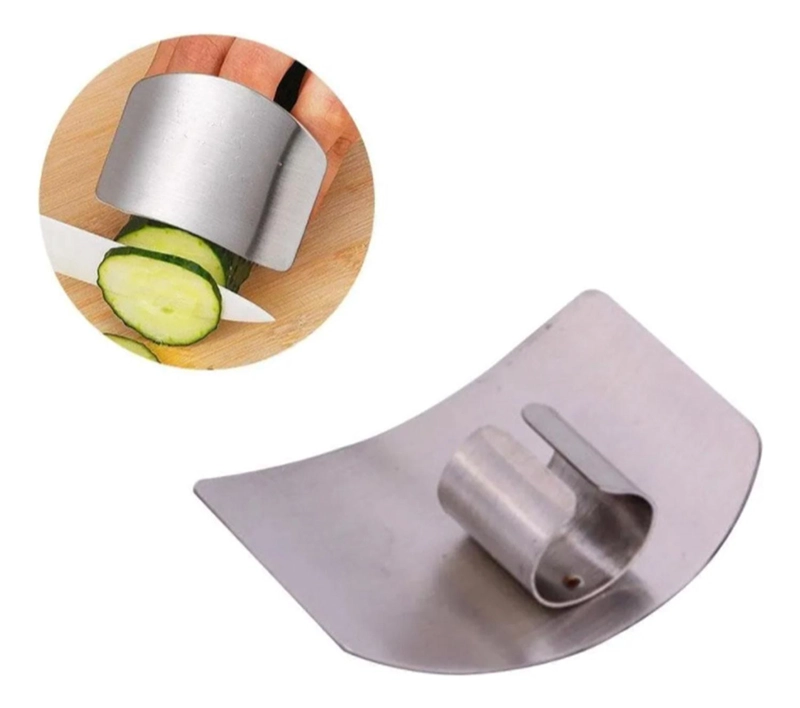 PROTECTOR METALICO DEDOS CORTAR COCINA - 3