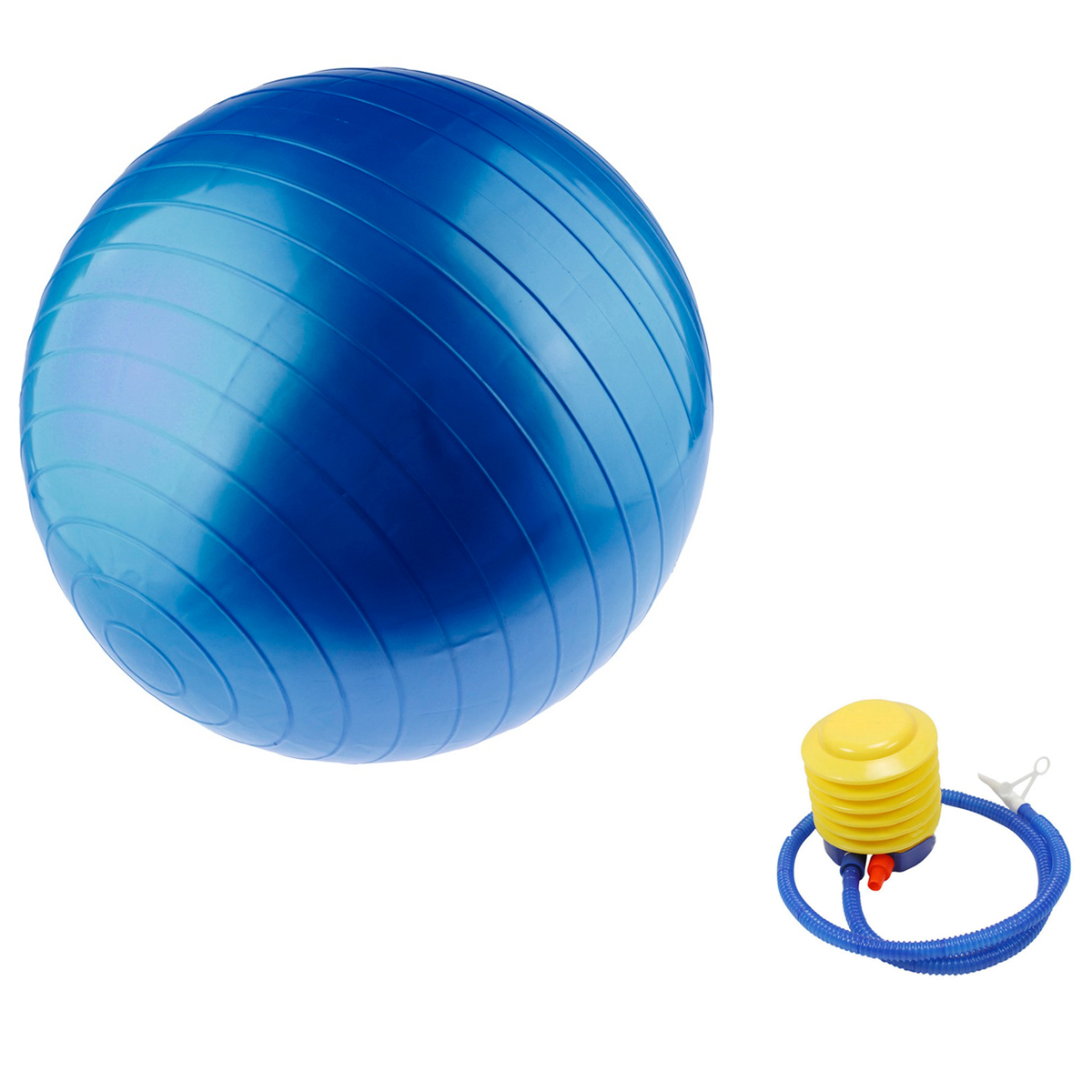 PELOTA YOGA DEPORTES PILATES 60 CM AZUL - 2