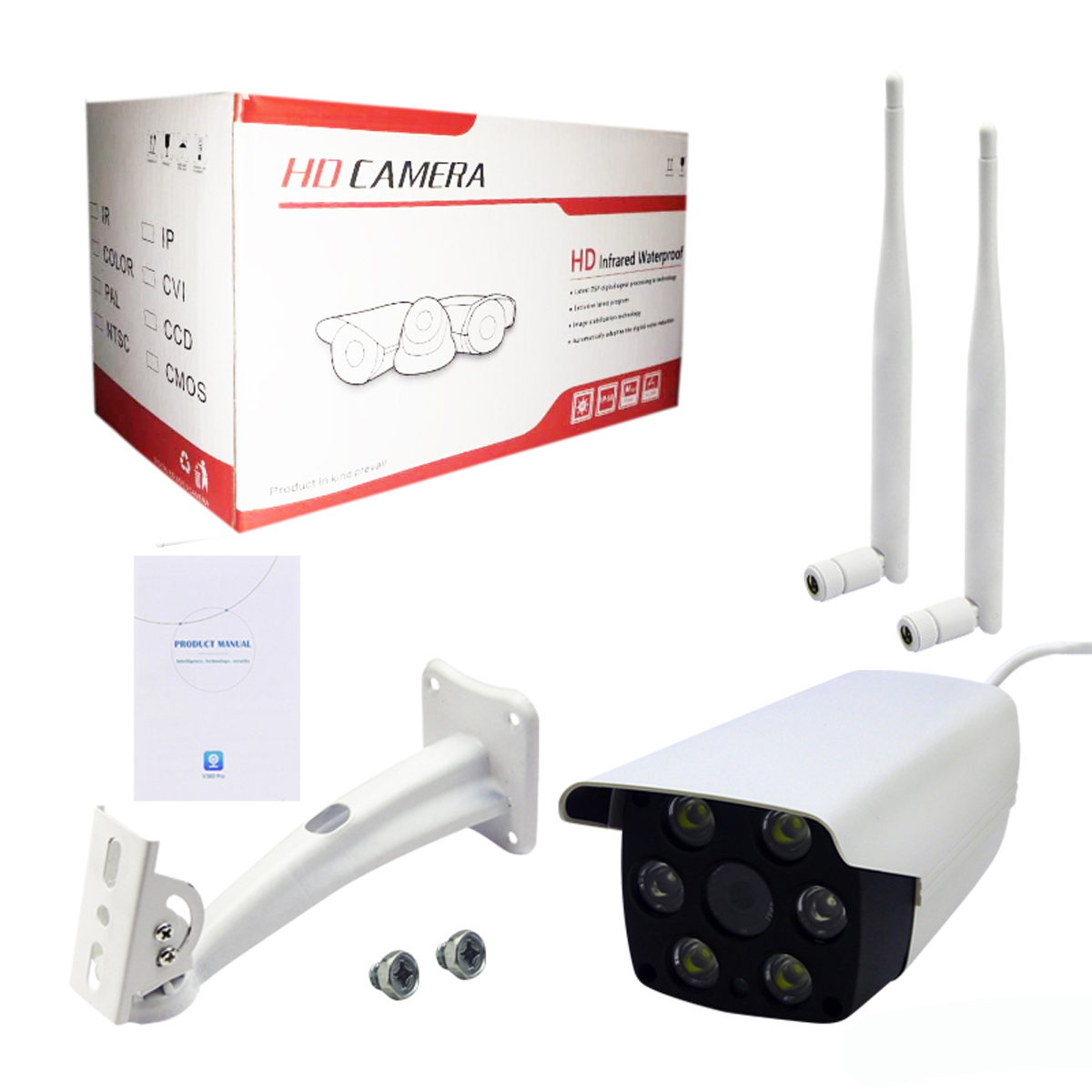 CÁMARA IP IMPORTCLICK TEC.35 EXTERIOR 6 LED WIFI - 4