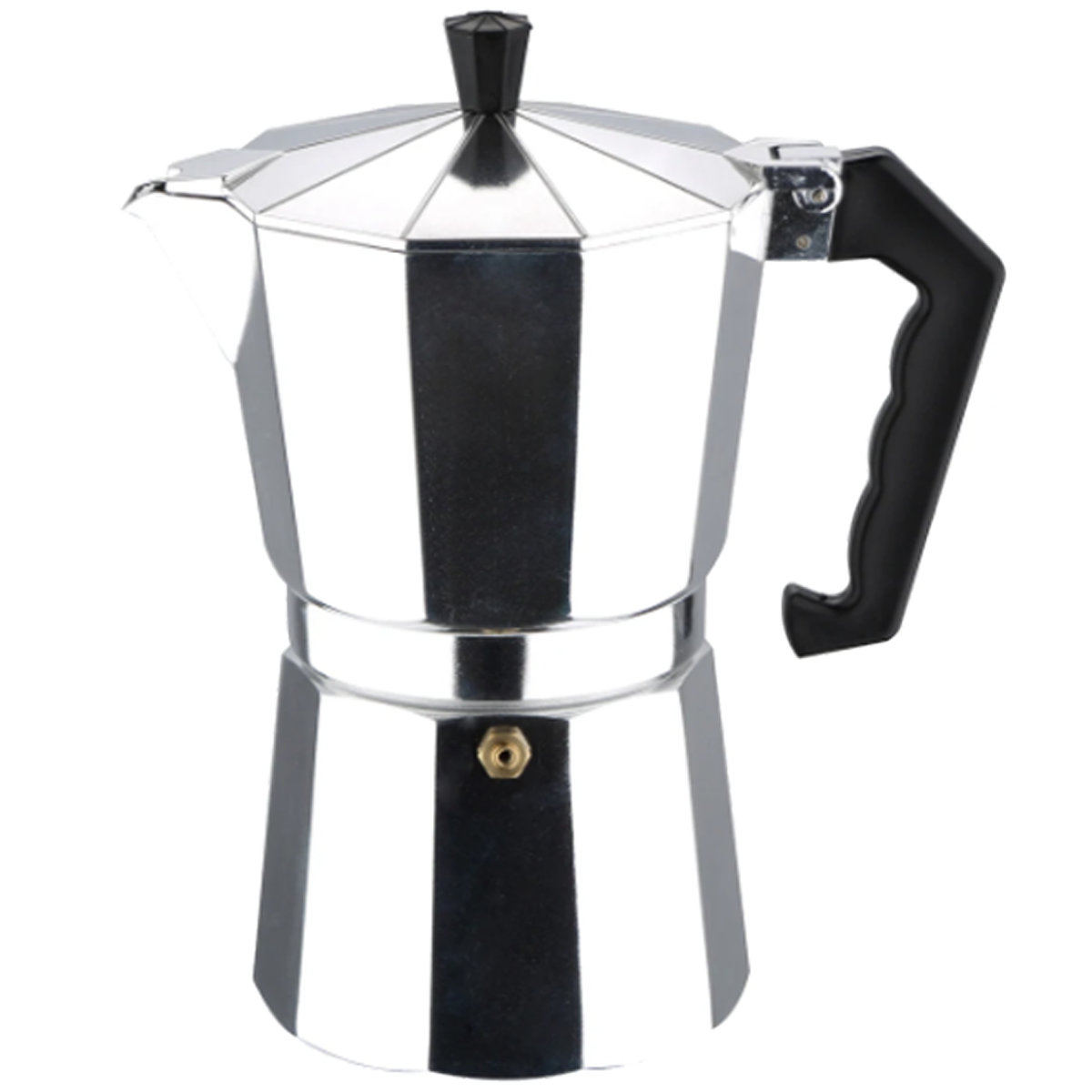 CAFETERA ITALIANA ESPRESSO ALUMINIO 9 TAZAS 450 ML - 1