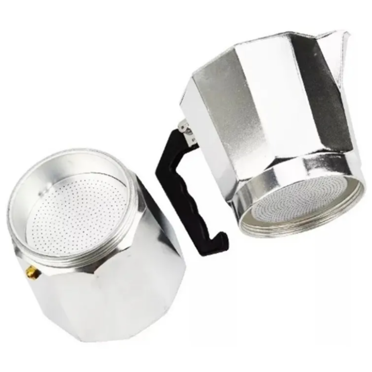 CAFETERA ITALIANA ESPRESSO ALUMINIO 9 TAZAS 450 ML - 4