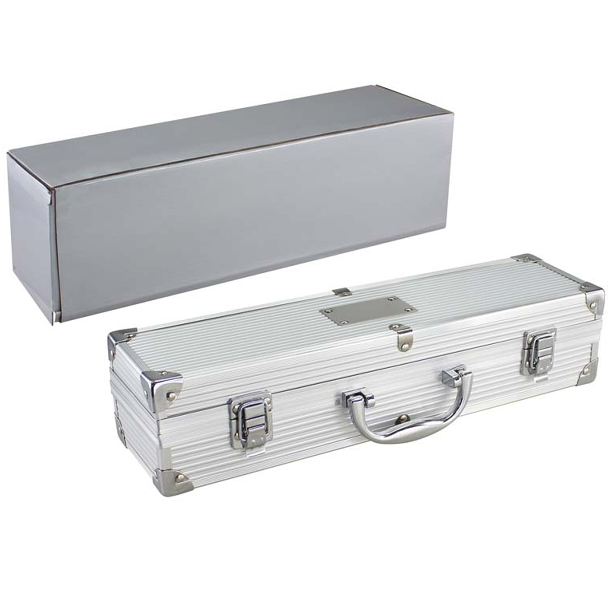 SET MALETÍN DELUXE METÁLICO ASADO 3 HERRAMIENTAS - 3