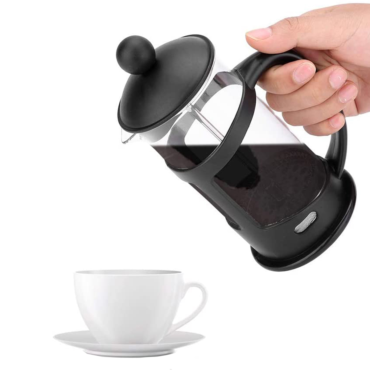 PRENSA CAFETERA FRANCESA IMPORTCLICK NESPRESSO HOG.73 ESPRESSO CAFÉ 600 ML - 4