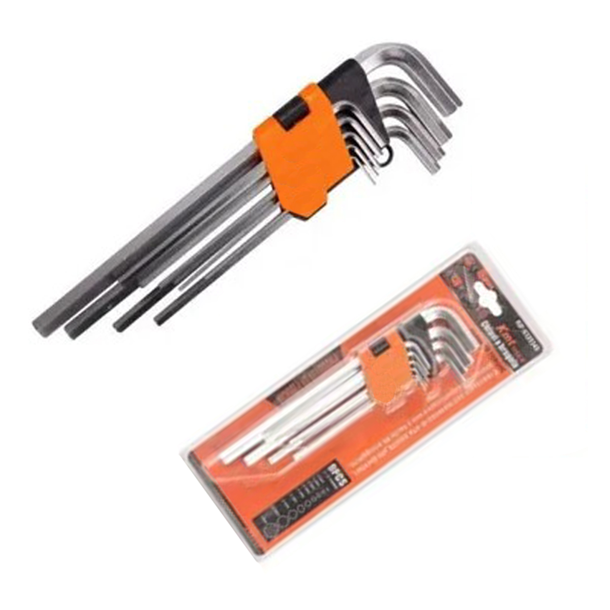 SET HERRAMIENTAS LLAVES TORQUE 9 PIEZAS 1,5 - 10 MM - 4