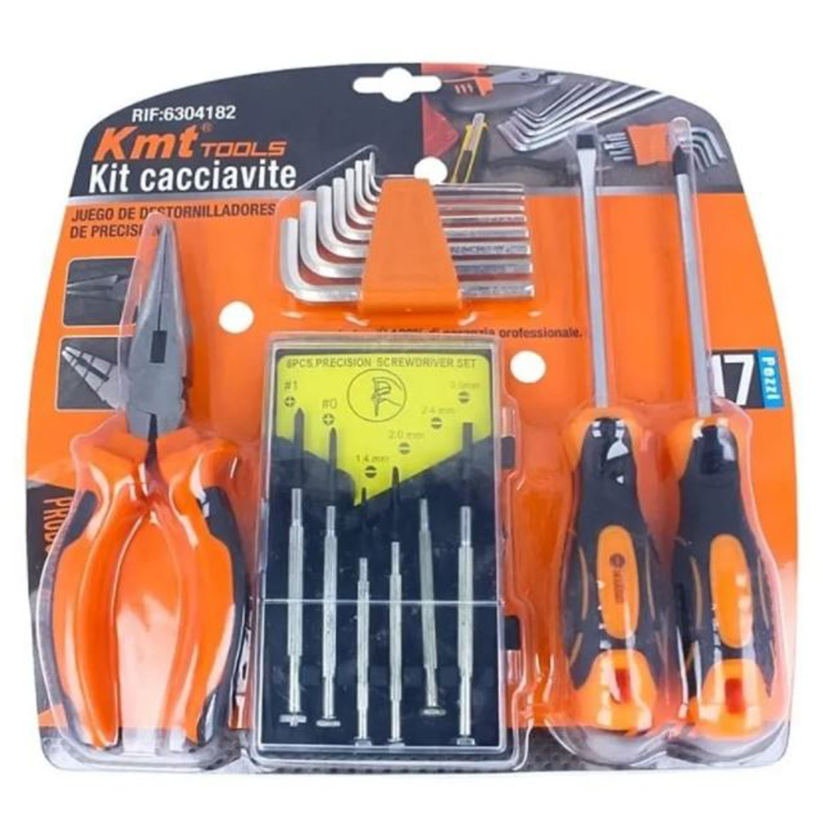 KIT HERRAMIENTAS DESATORNILLADORES PRECISIÓN 17 PIEZAS - 4