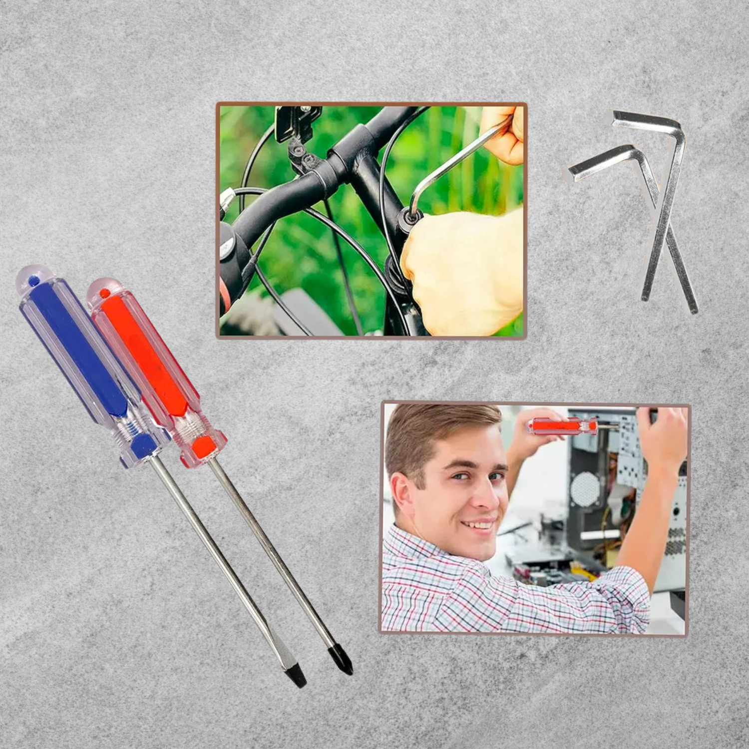 KIT HERRAMIENTAS TRABAJO 11 PIEZAS - 6