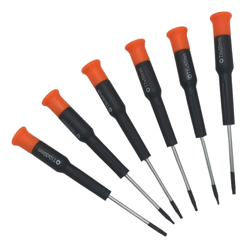 KIT HERRAMIENTAS DESATORNILLADORES TORQUE ESTRELLA 6 PIEZAS - 3