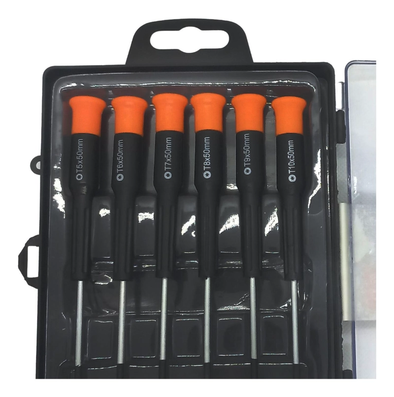 KIT HERRAMIENTAS DESATORNILLADORES TORQUE ESTRELLA 6 PIEZAS - 5