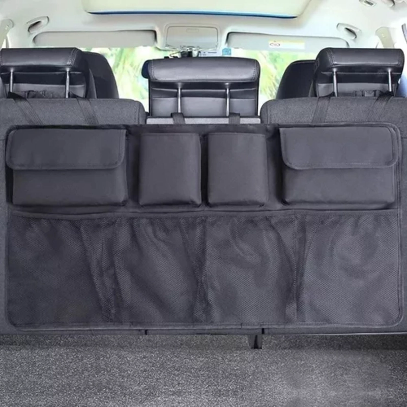 ORGANIZADOR ASIENTO AUTOMOVIL COLGANTE MULTIUSO 90X47X8 CM - 4