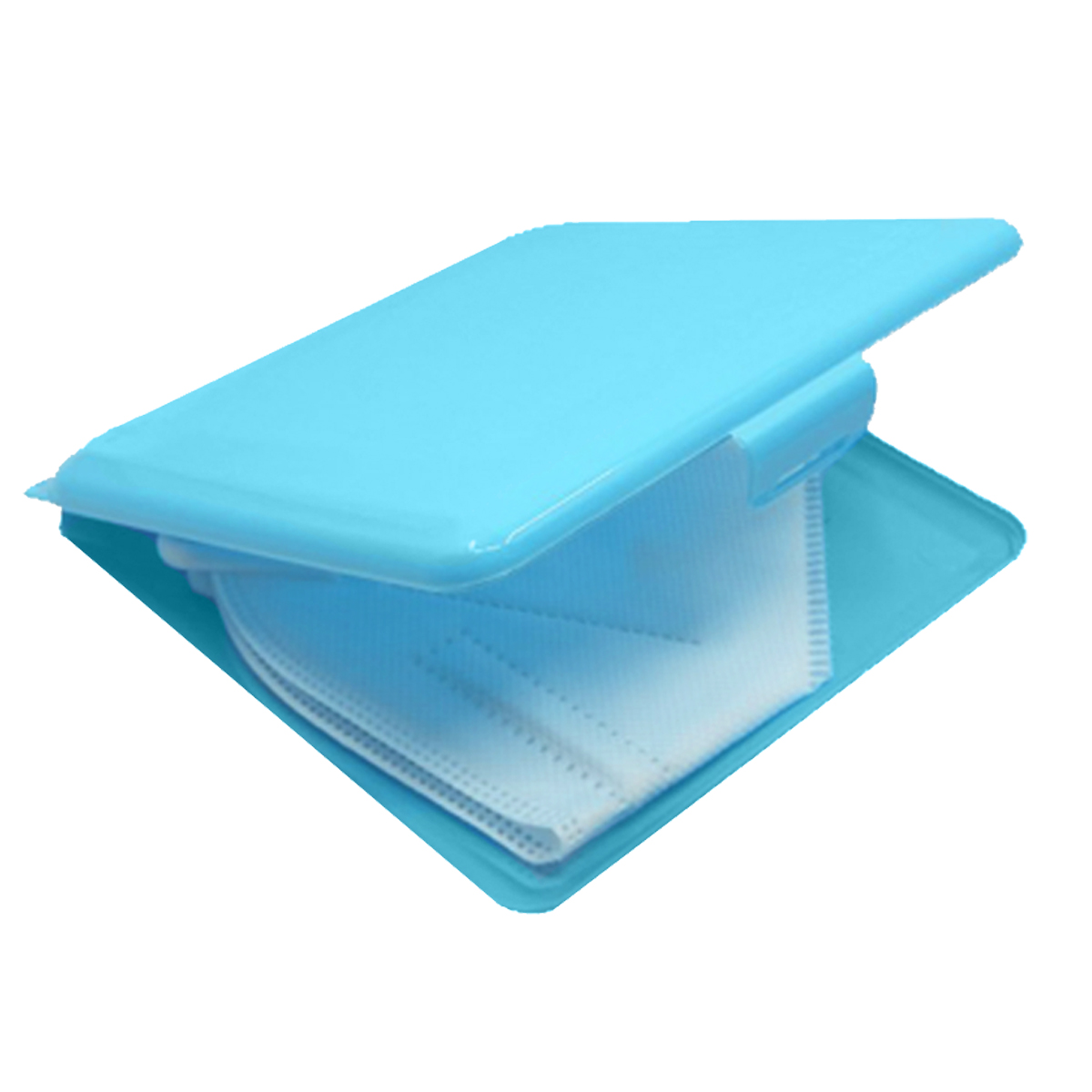 ESTUCHE IMPORTCLICK CELESTE PORTA MASCARILLA KN-95 - 1