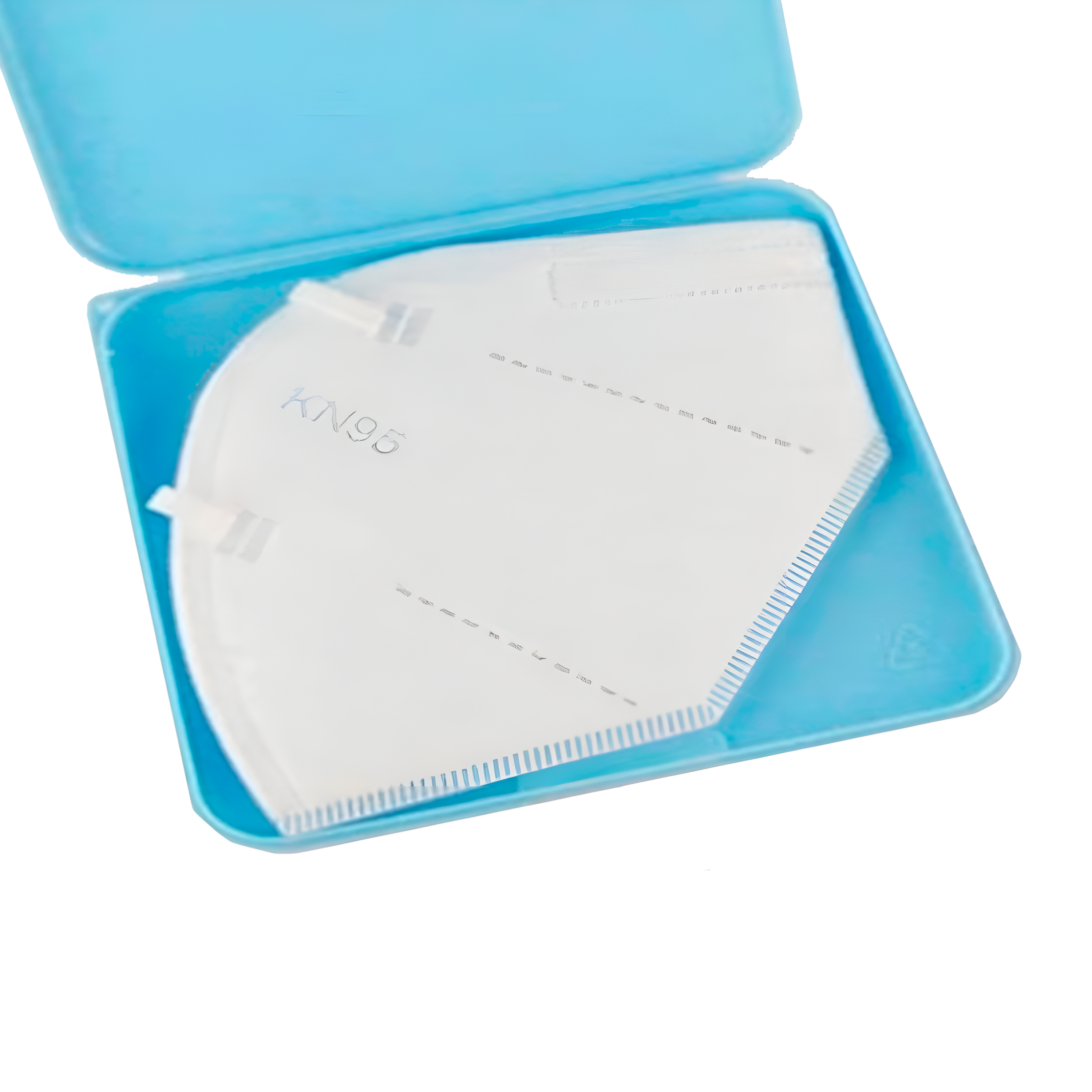 ESTUCHE IMPORTCLICK CELESTE PORTA MASCARILLA KN-95 - 4