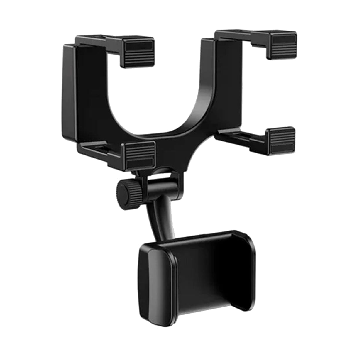 SOPORTE CELULAR IMPORTCLICK AUT.16 ESPEJO AUTOMÓVIL NEGRO - 1