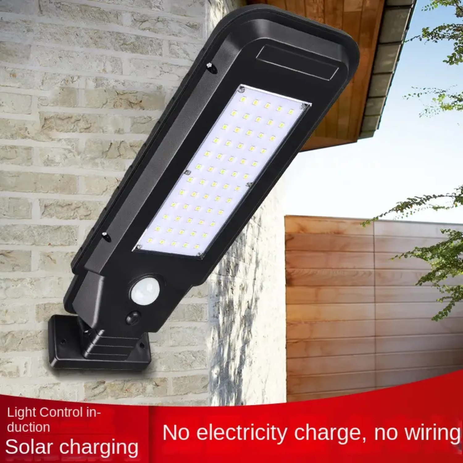 FOCO SOLAR 40 LED 5.5 V LUZ BLANCA - 5