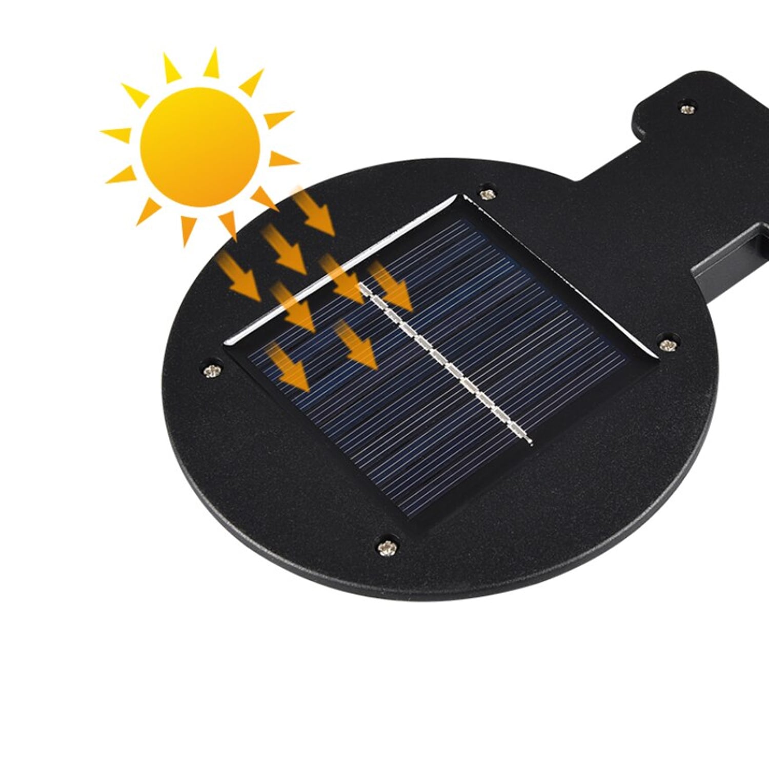 FOCO SOLAR LED SENSOR MOVIMIENTO LUZ - 4