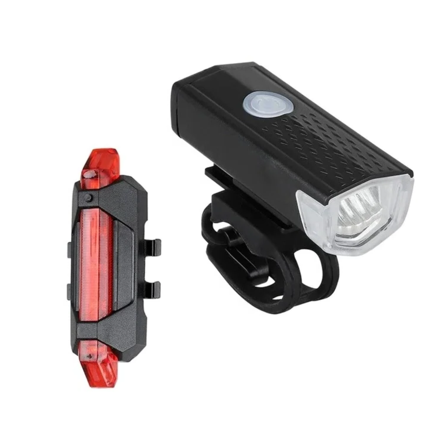 KIT LUCES LED DELANTERA TRASERA BICICLETA RECARGABLE - 2