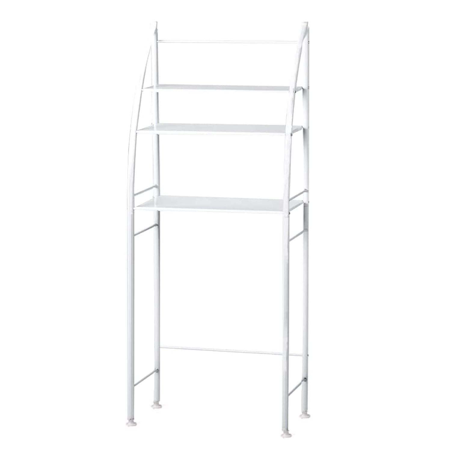 ESTANTE IMPORTCLICK HOG.123 METAL BLANCO ORGANIZADOR BAÑO REPISA 3 NIVELES 160X47X25 CM - 1