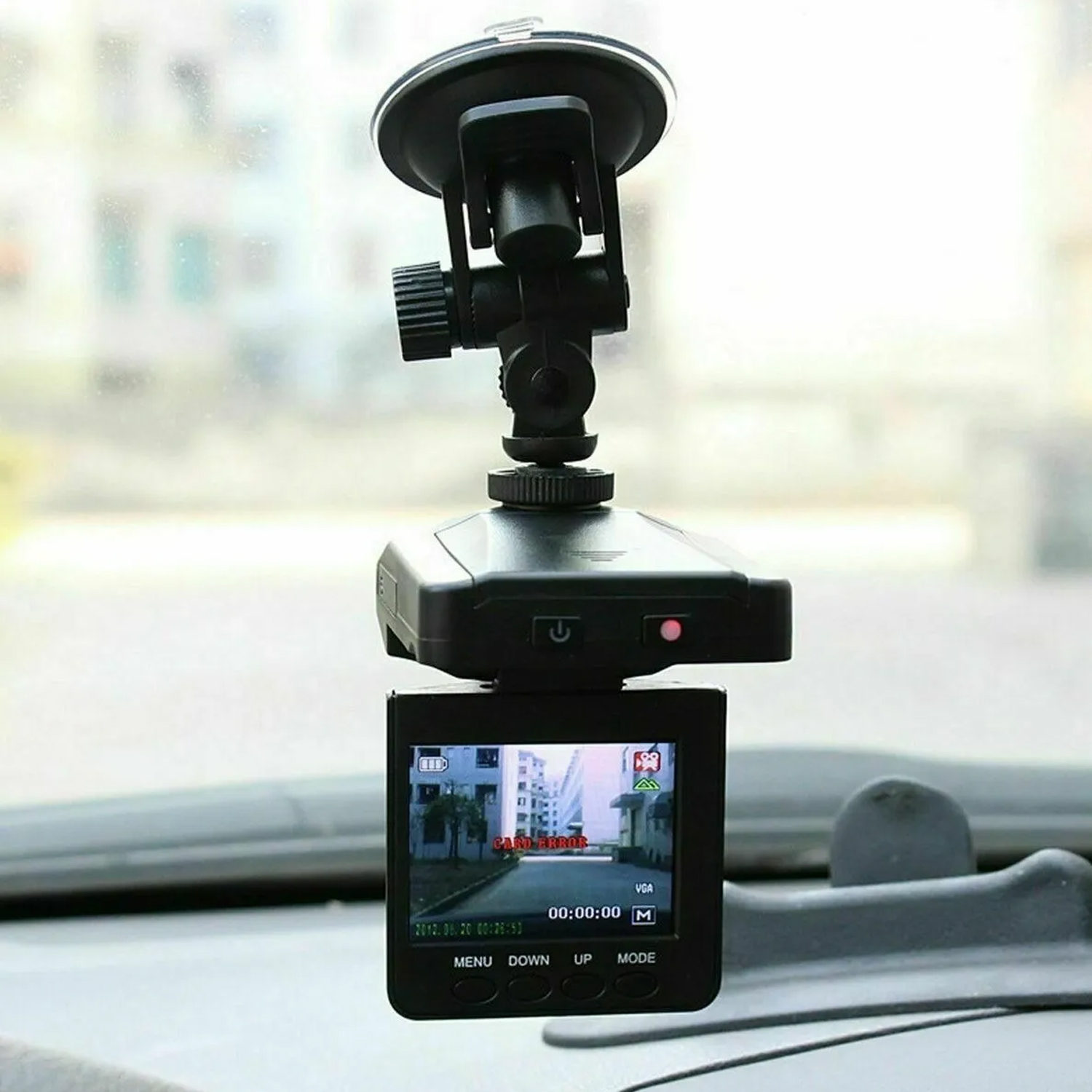 CÁMARA SEGURIDAD AUTOMÓVIL DVR NEGRO - 6