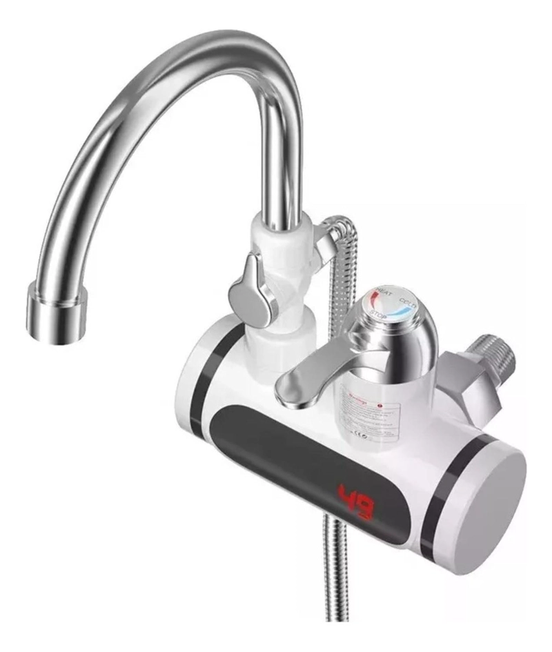 LLAVE IMPORTCLICK GRIFO CALENTADOR AGUA ELÉCTRICO LAVAPLATOS DUCHA HOG.132 - 2