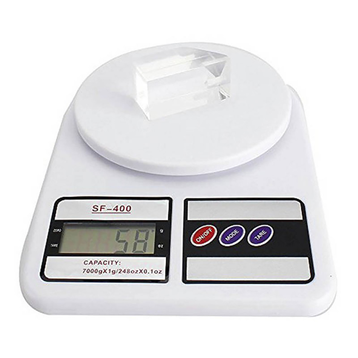 PESA DIGITAL PRODUCTOS COCINA 10 KG BLANCA - 2