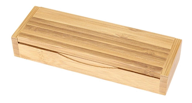 SET 2 BOLIGRAFO LAPIZ ESTUCHE BAMBU DELUXE - 4