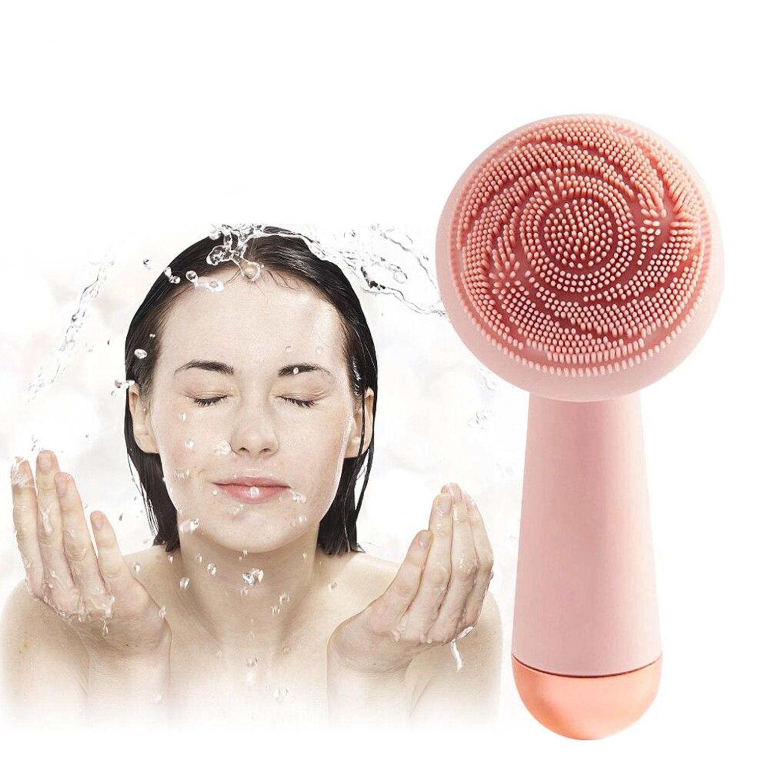 LIMPIADOR ROSTRO IMPORTCLICK EXFOLIANTE FACIAL RECARGABLE USB DE SILICONA - 4