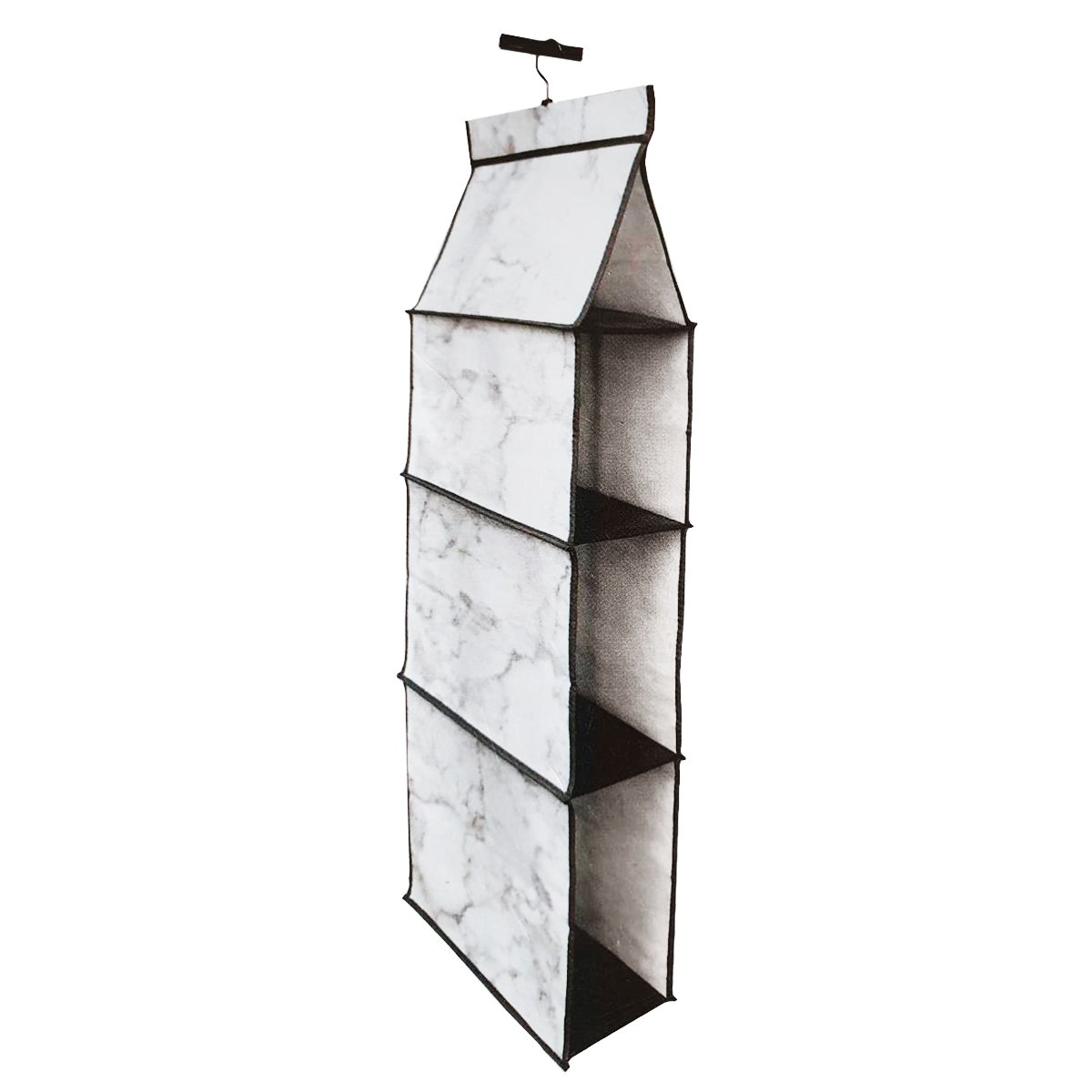 ORGANIZADOR IMPORTCLICK HOG.145 GRIS CLOSET HOGAR PLEGABLE ROPA 3 DIVISIONES - 1