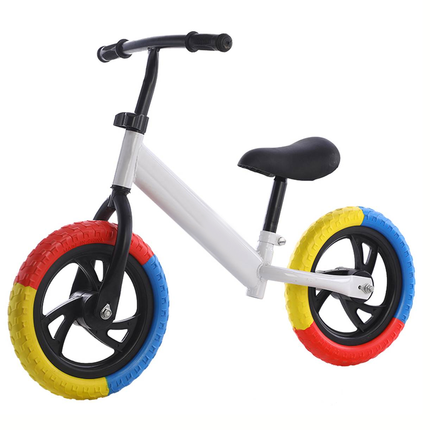 BICICLETA IMPORTCLICK INF.37 EQUILIBRIO SIN PEDALES INFANTIL APRENDIZAJE BLANCO - 1