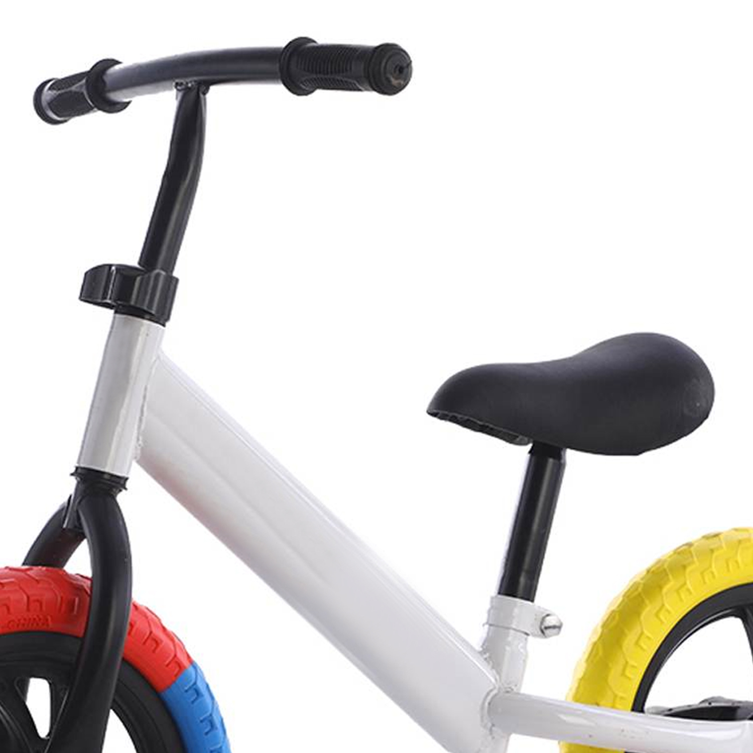 BICICLETA IMPORTCLICK INF.37 EQUILIBRIO SIN PEDALES INFANTIL APRENDIZAJE BLANCO - 3