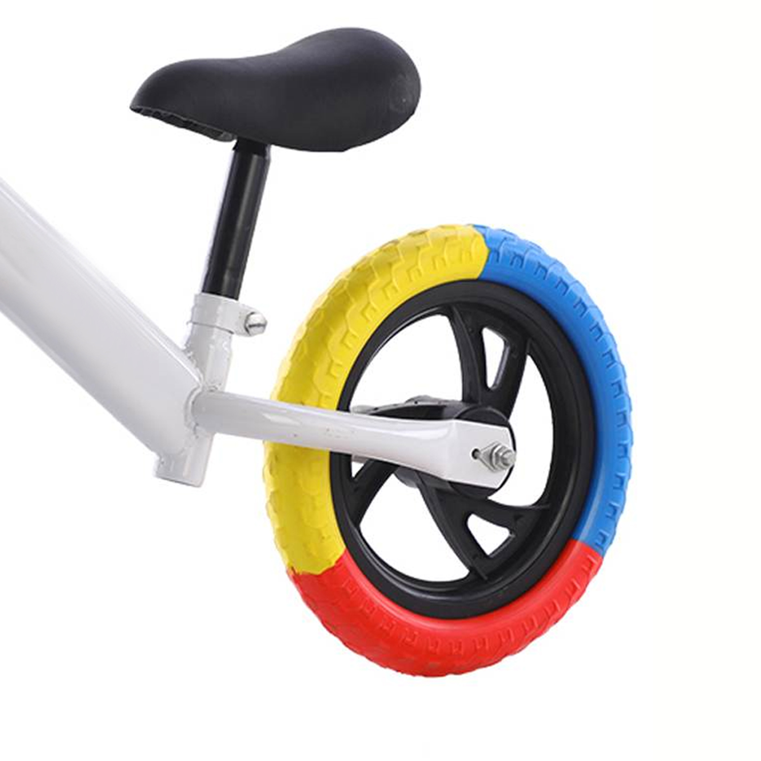 BICICLETA IMPORTCLICK INF.37 EQUILIBRIO SIN PEDALES INFANTIL APRENDIZAJE BLANCO - 4