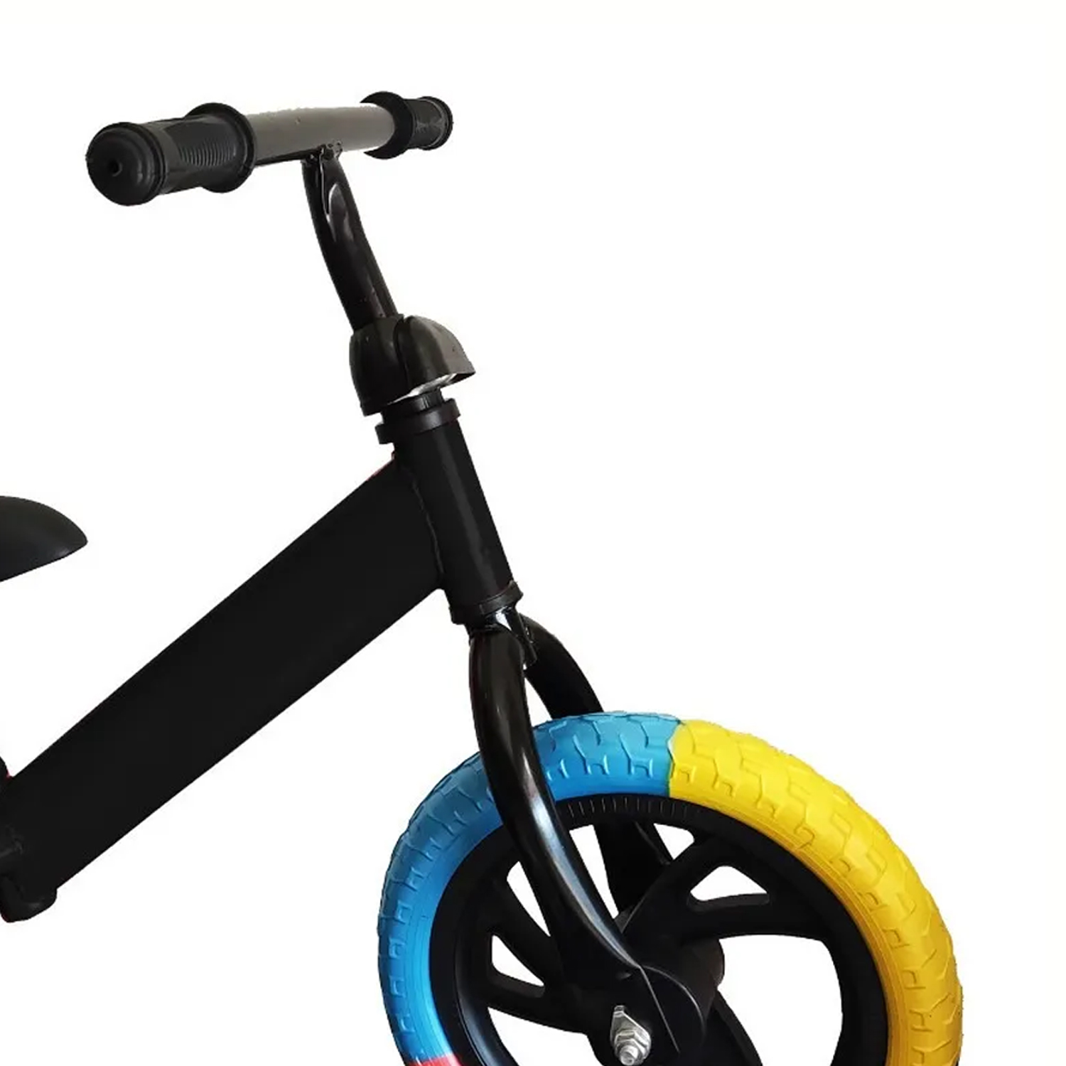 BICICLETA IMPORTCLICK INF.38 EQUILIBRIO SIN PEDALES INFANTIL APRENDIZAJE NEGRO - 2