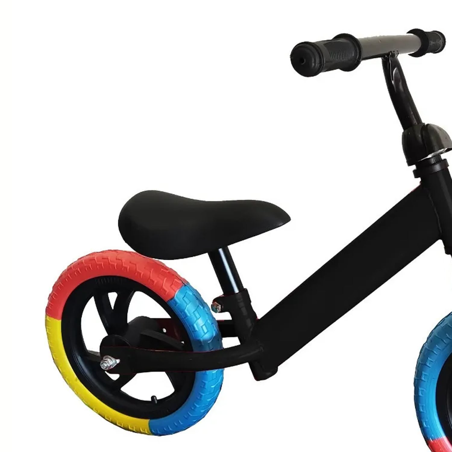 BICICLETA IMPORTCLICK INF.38 EQUILIBRIO SIN PEDALES INFANTIL APRENDIZAJE NEGRO - 3