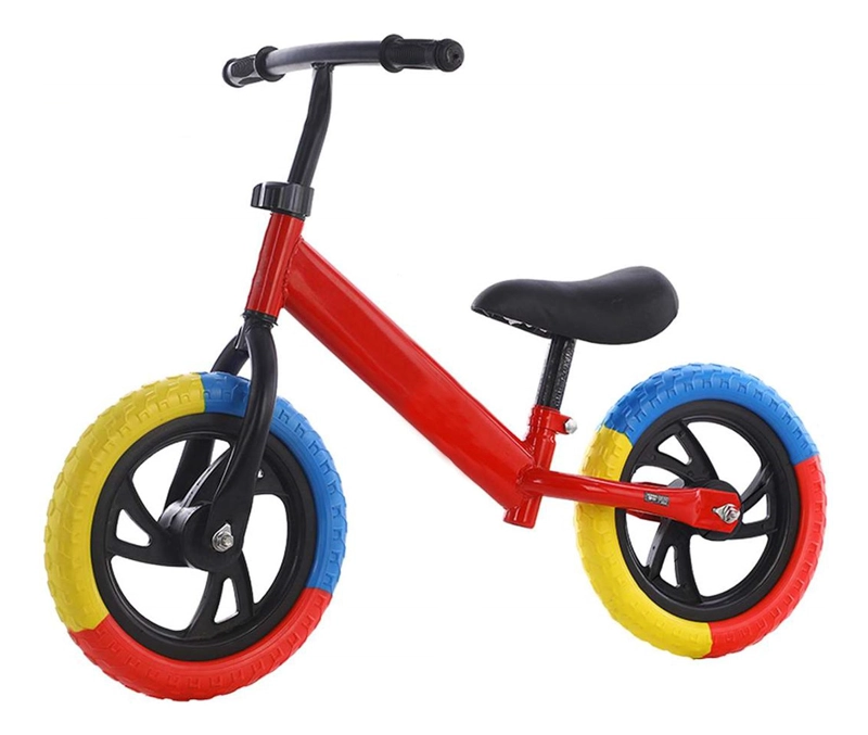 BICICLETA IMPORTCLICK INF.34 EQUILIBRIO SIN PEDALES INFANTIL APRENDIZAJE ROJO - 1