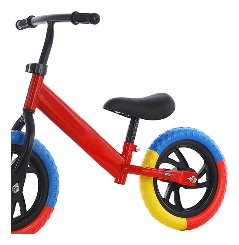 BICICLETA IMPORTCLICK INF.34 EQUILIBRIO SIN PEDALES INFANTIL APRENDIZAJE ROJO - 3