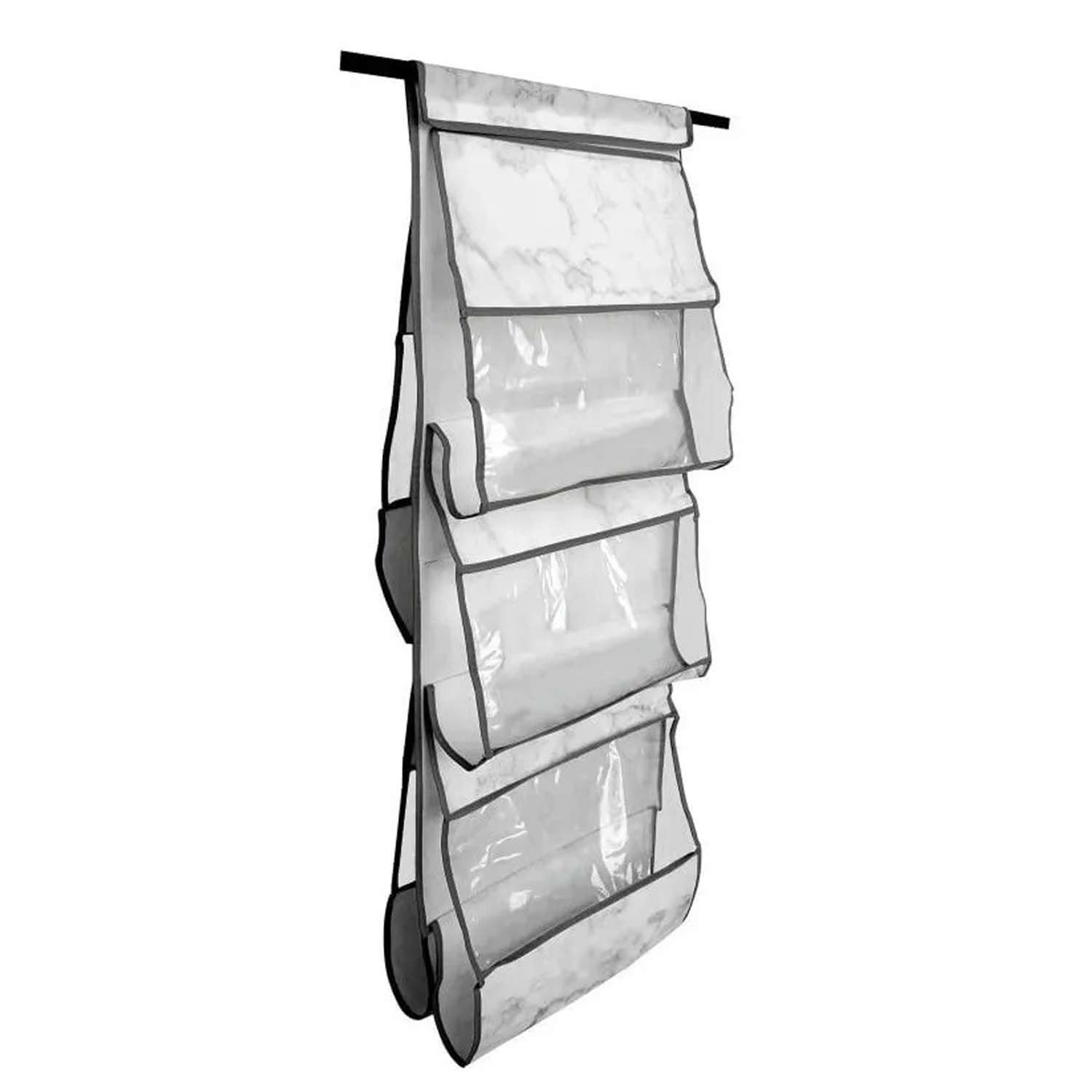 ORGANIZADOR IMPORTCLICK HOG.144 BLANCO CLOSET PLEGABLE ROPA 5 BOLSILLOS - 1