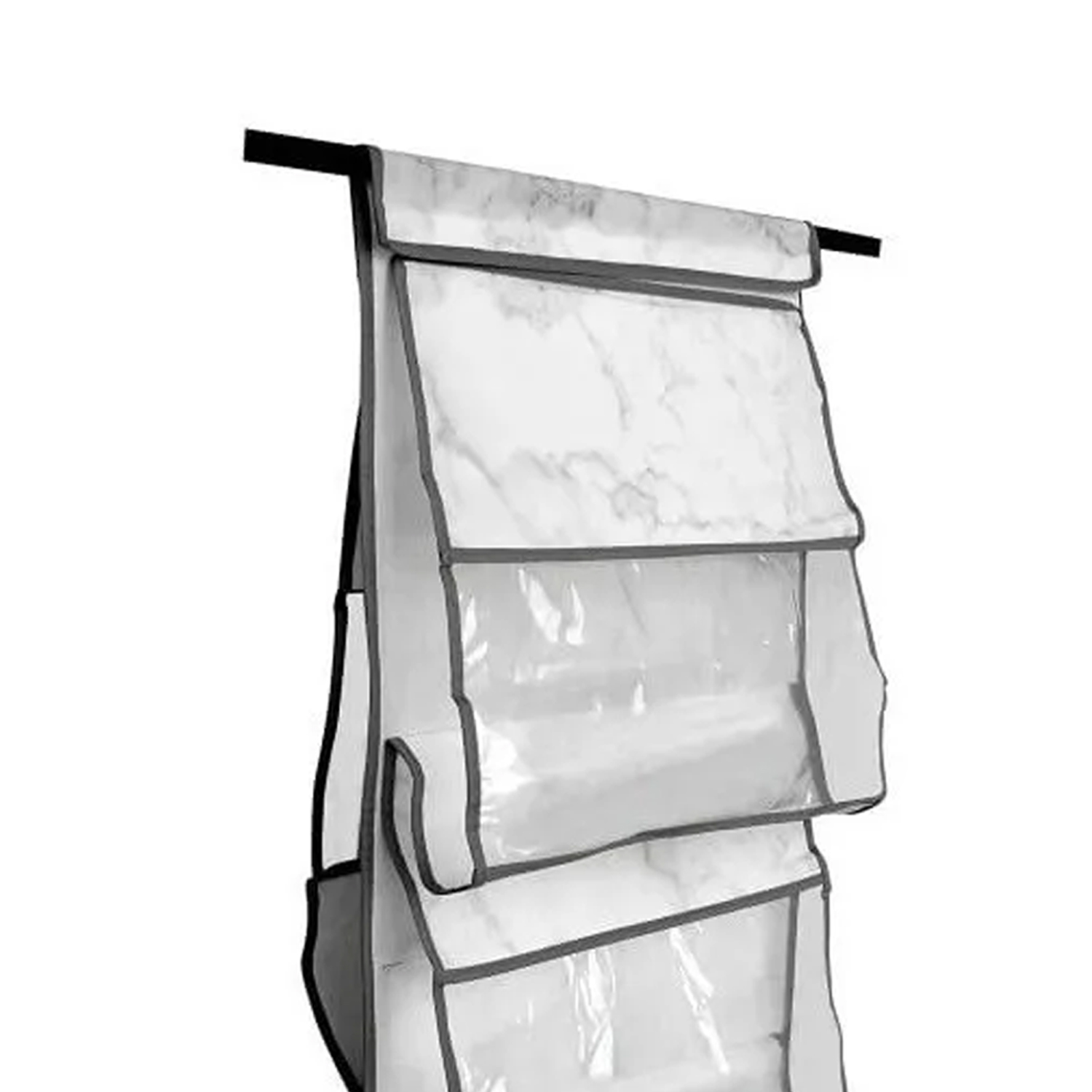 ORGANIZADOR IMPORTCLICK HOG.144 BLANCO CLOSET PLEGABLE ROPA 5 BOLSILLOS - 2